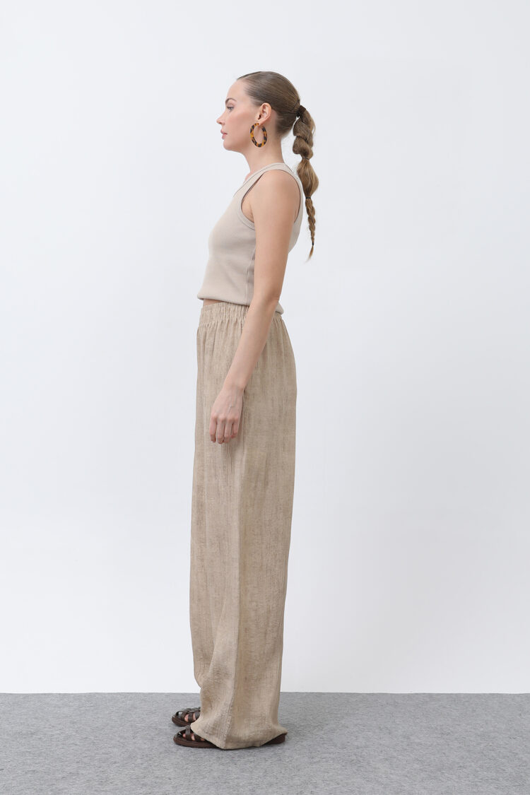 Women's Elastic Waist Loose Pants
