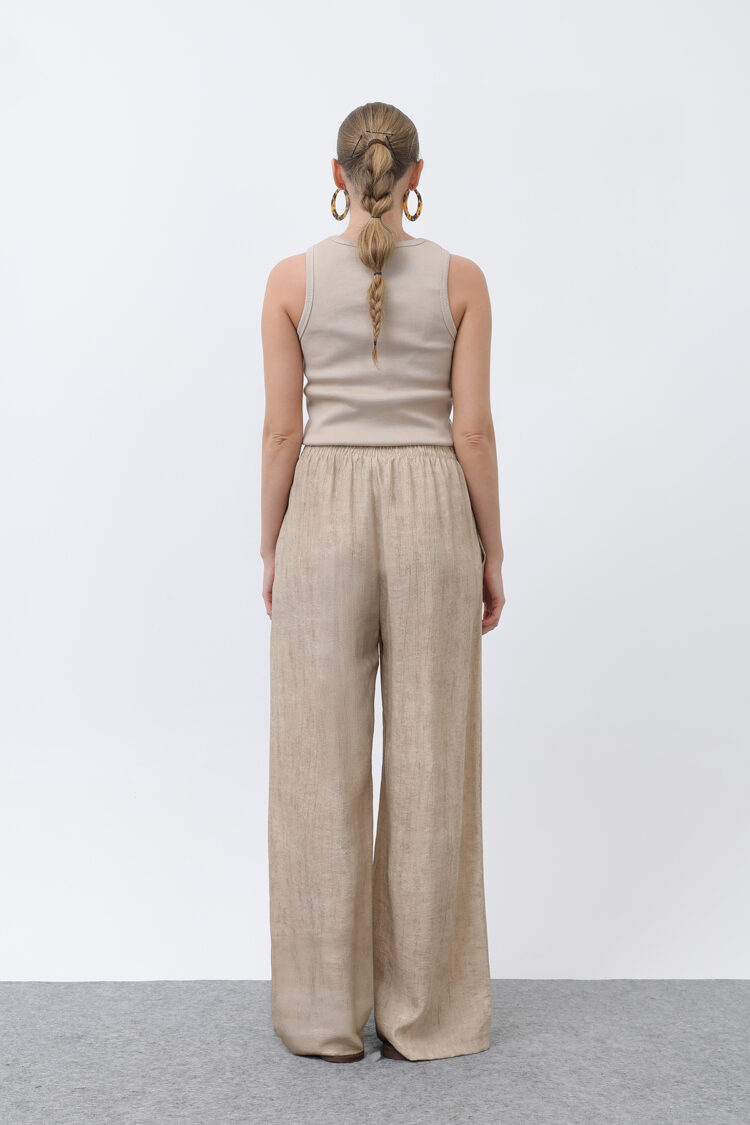 Women's Elastic Waist Loose Pants