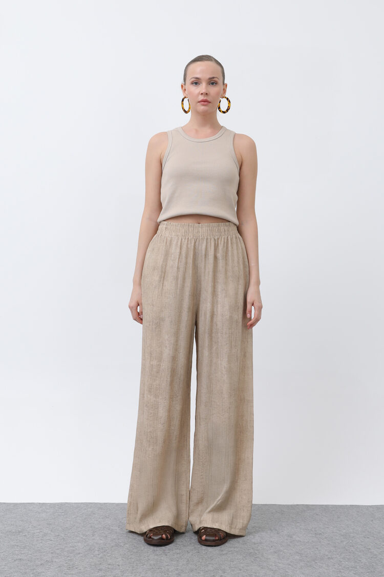 Women's Elastic Waist Loose Pants