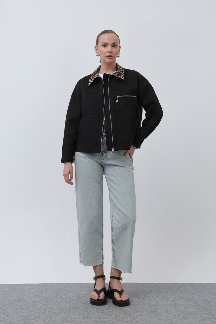 Women's Garni Detailed Short Jacket - SOUL - Globality Store - Women Clothes Wholesale Turkey