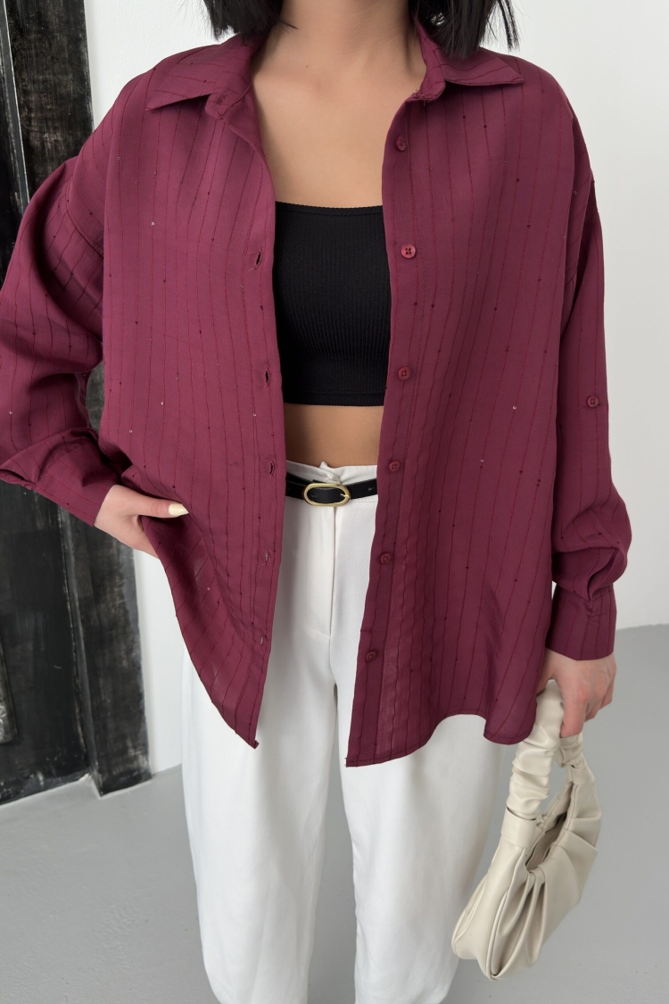 Scaly Shirt - My Fashion - Globality Store - Women Clothes Wholesale Turkey