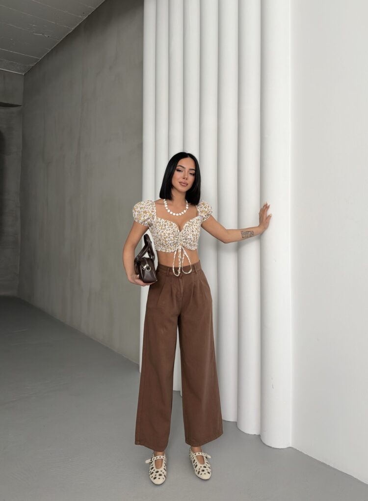 Plain Gabardine Pants - My Fashion - Globality Store - Women Clothes Wholesale Turkey