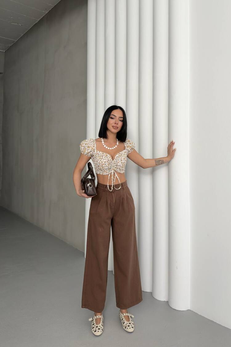 Plain Gabardine Pants - My Fashion - Globality Store - Women Clothes Wholesale Turkey