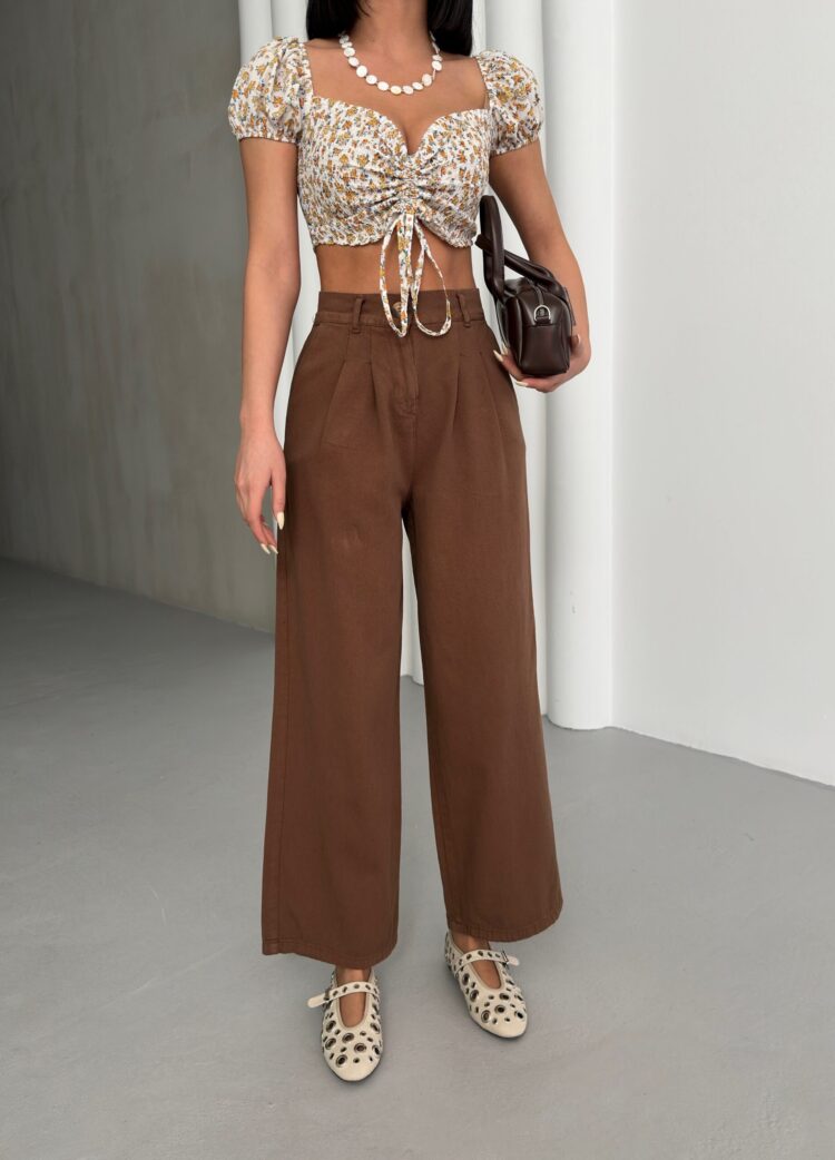Plain Gabardine Pants