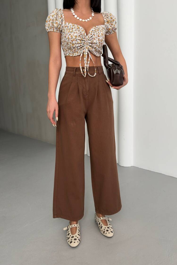 Plain Gabardine Pants