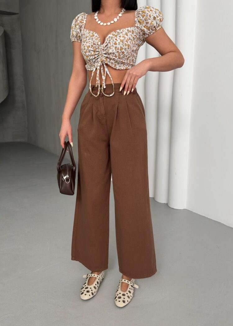 Plain Gabardine Pants