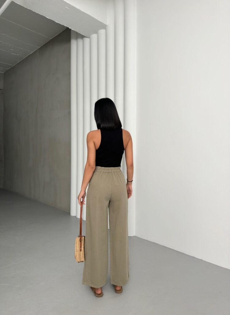 Plain Gabardine Pants