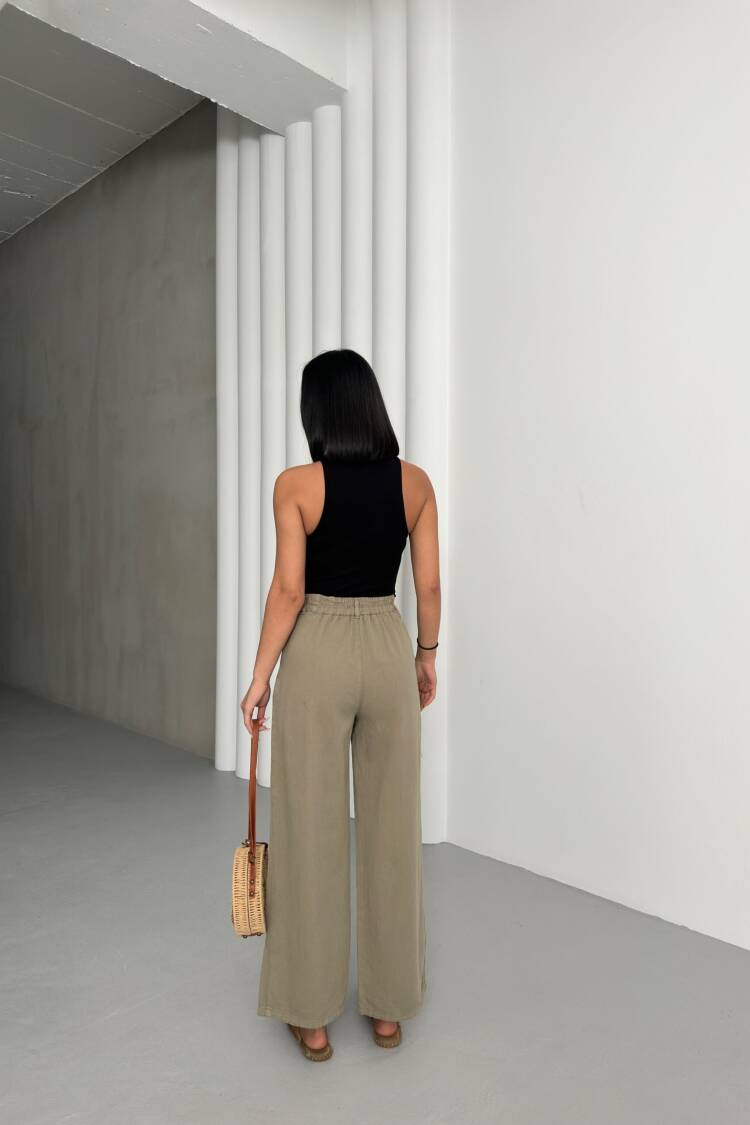 Plain Gabardine Pants