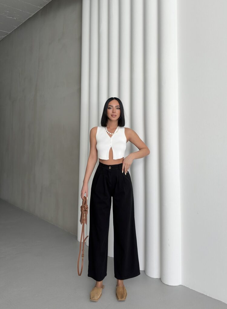Plain Gabardine Pants