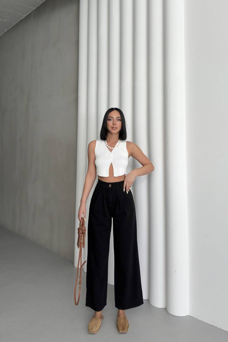 Plain Gabardine Pants