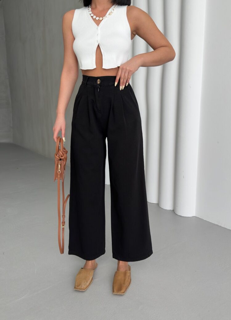 Plain Gabardine Pants