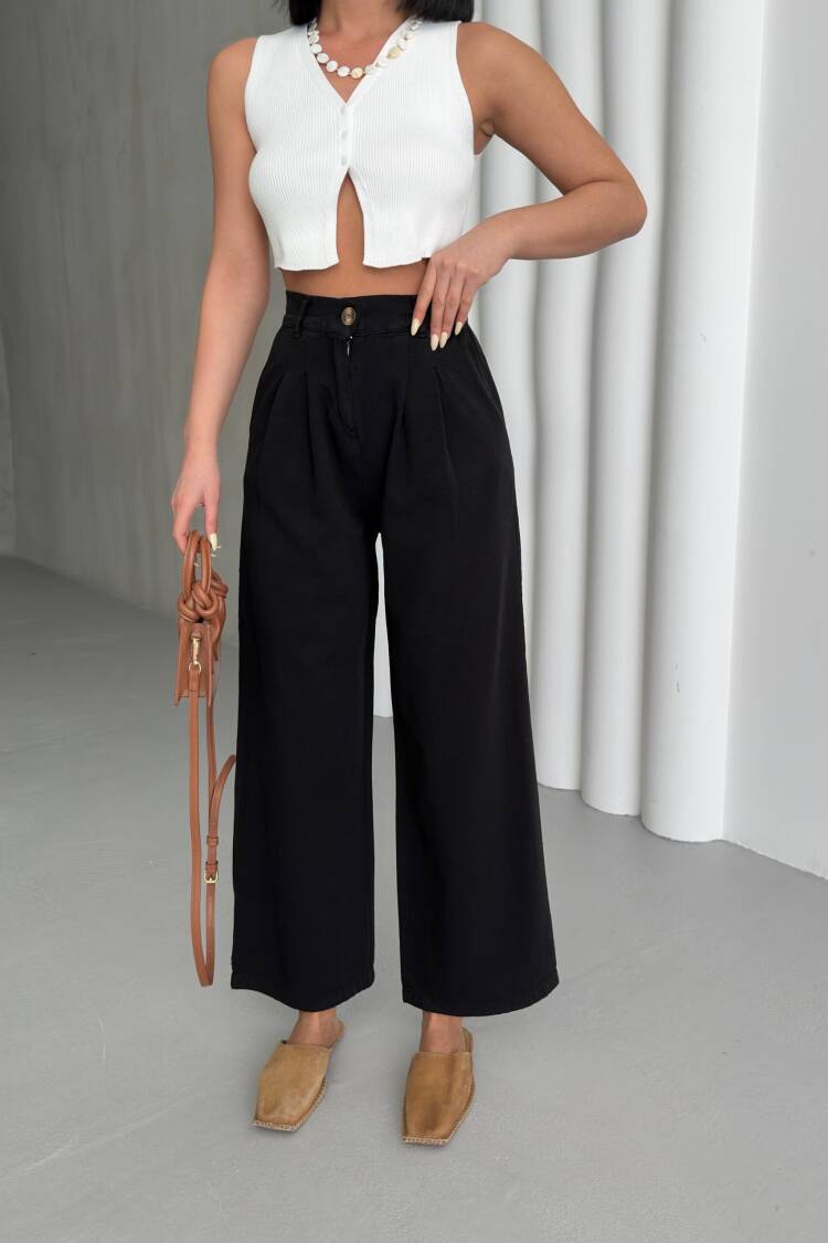 Plain Gabardine Pants