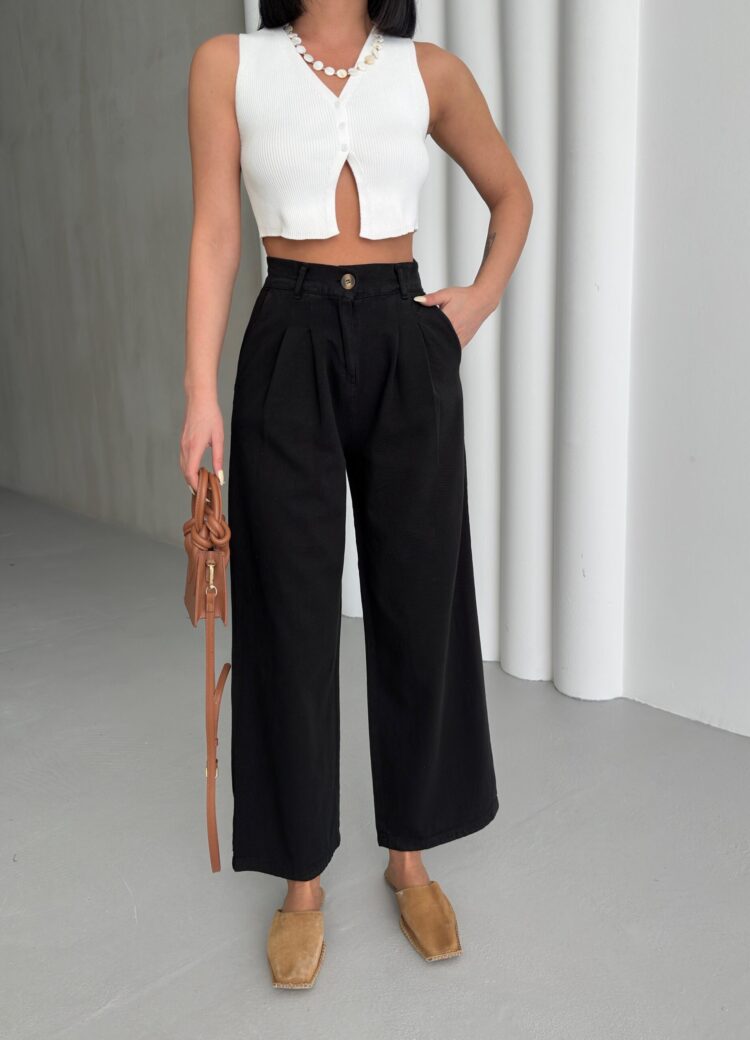 Plain Gabardine Pants