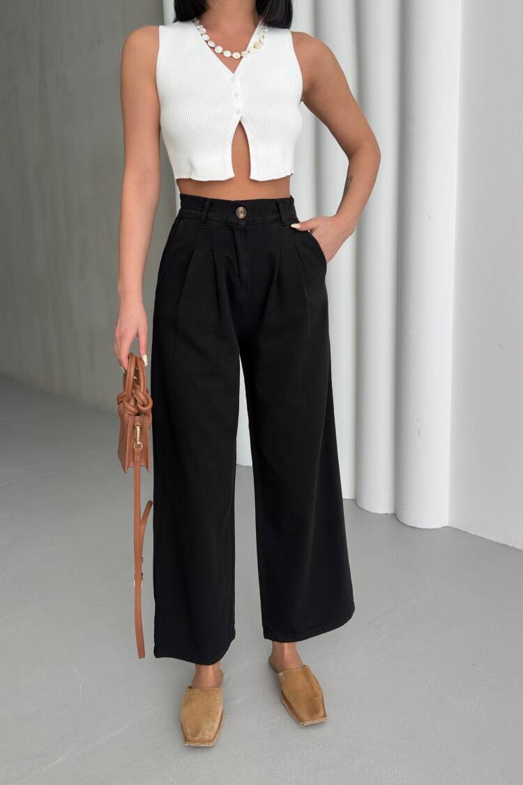 Plain Gabardine Pants