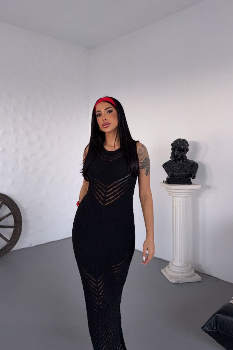 Knitwear Dress - Ezgi Nisantasi - Globality Store - Women Clothes Wholesale Turkey