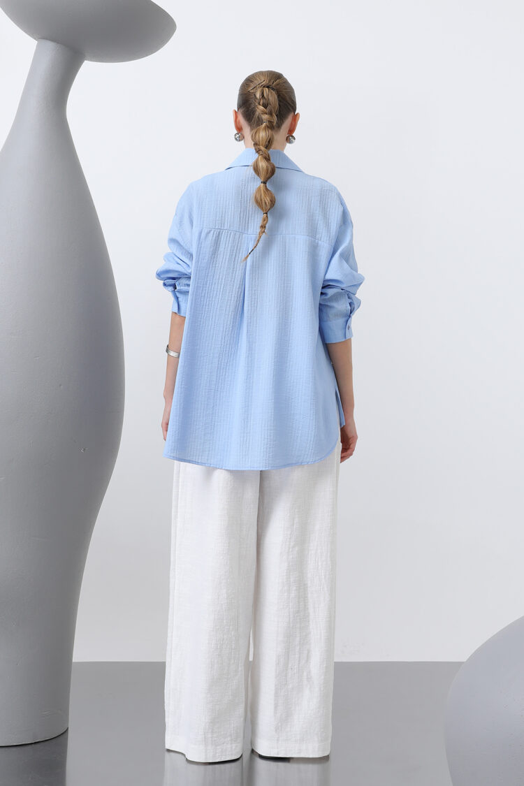 Women's Eyelet Detailed Shirt
