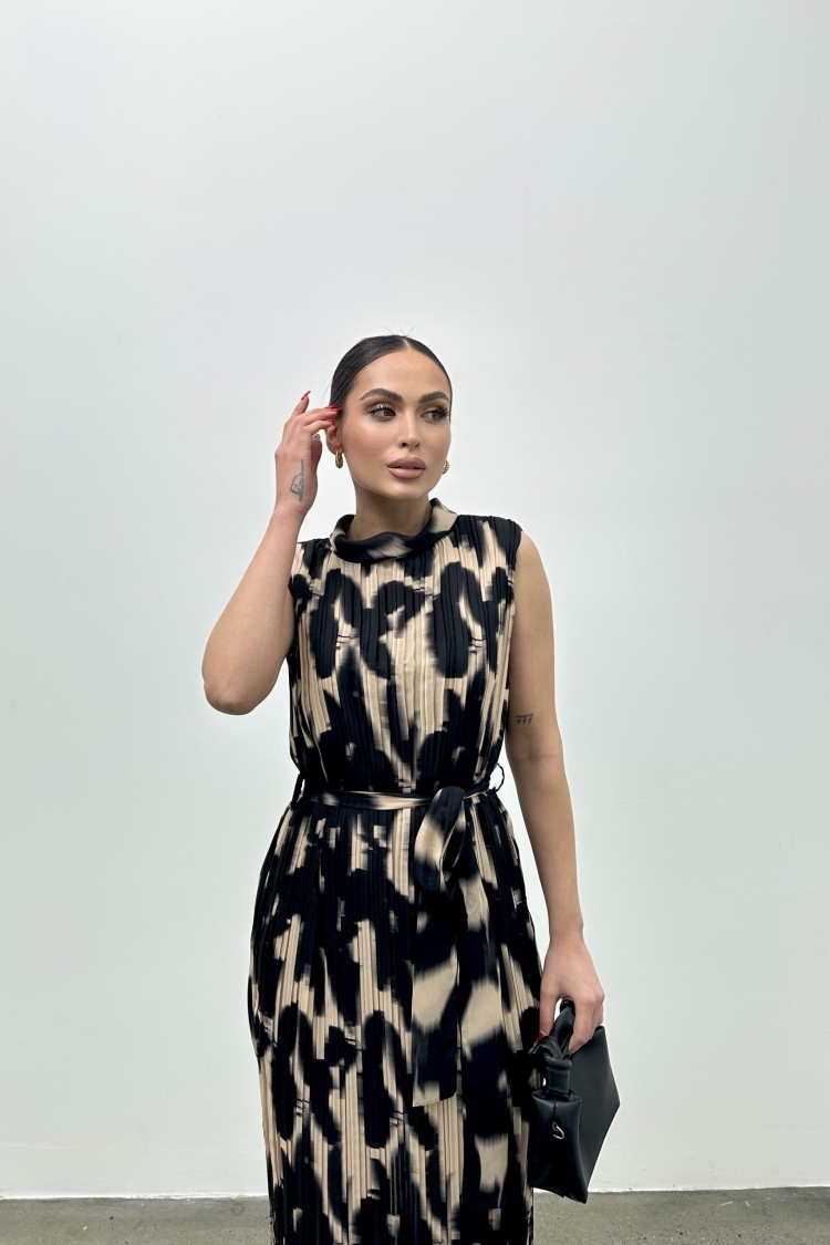 Pleated Dress - STEPS - Globality Store - Women Clothes Wholesale Turkey