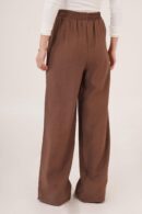 Wholesale Pants With Elastic Waist Double Pockets - Lustrin - Globality Store - Women Clothes Wholesale Turkey