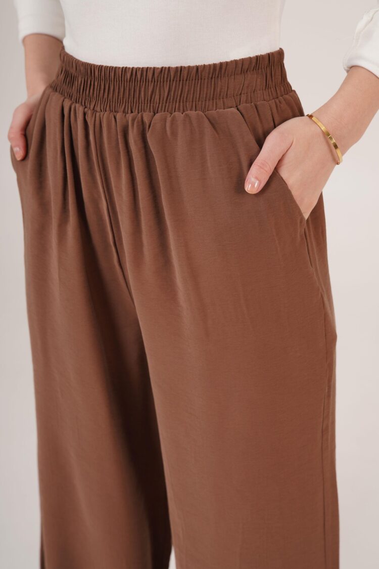 Wholesale Pants With Elastic Waist Double Pockets