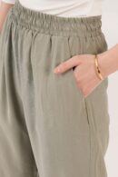 Wholesale Pants With Elastic Waist Double Pockets - Lustrin - Globality Store - Women Clothes Wholesale Turkey