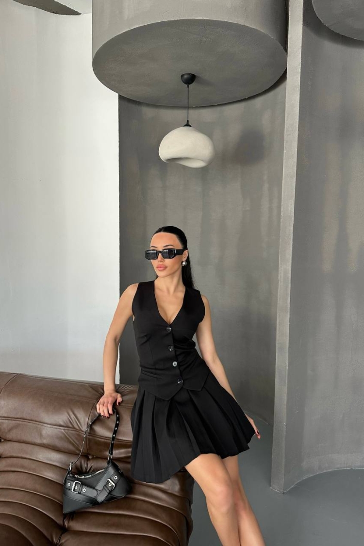 Dress - Black - ESPADA - Globality Store - Women Clothes Wholesale Turkey