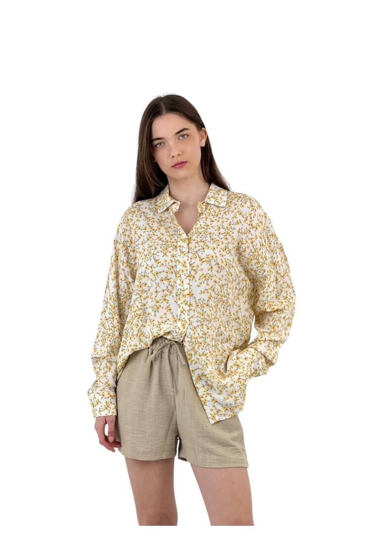 Breezy Floral Print Shirt
