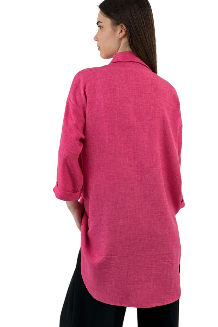 Cutout Draped Shirt