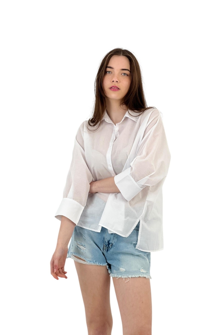 Cut Colored Shirt