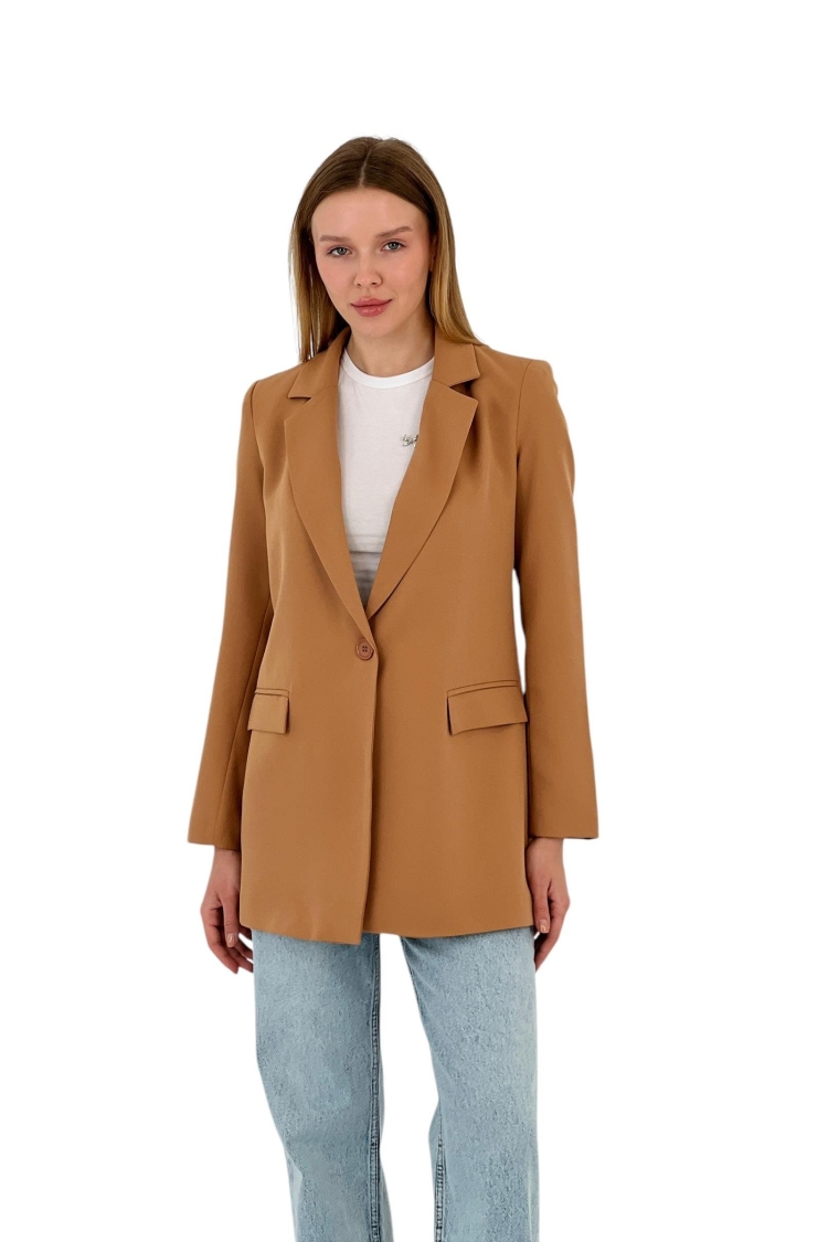 Long Jacket - MISS POEM - Globality Store - Women Clothes Wholesale Turkey