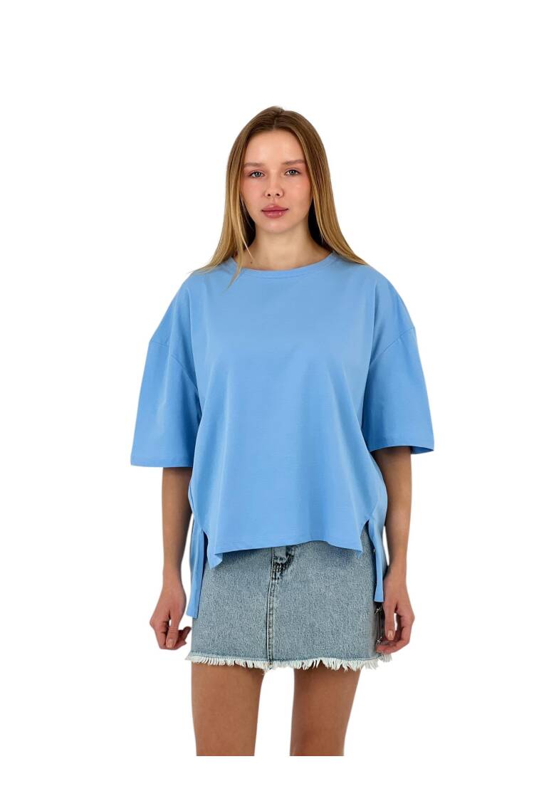 T-shirt Rpt02 - MISS POEM - Globality Store - Women Clothes Wholesale Turkey