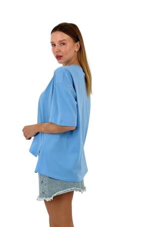 T-shirt Rpt02 - MISS POEM - Globality Store - Women Clothes Wholesale Turkey