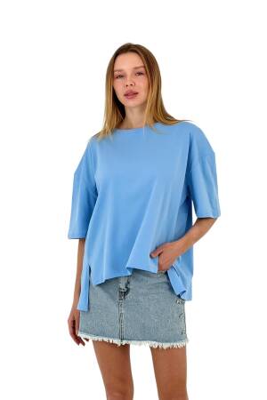 T-shirt Rpt02 - MISS POEM - Globality Store - Women Clothes Wholesale Turkey