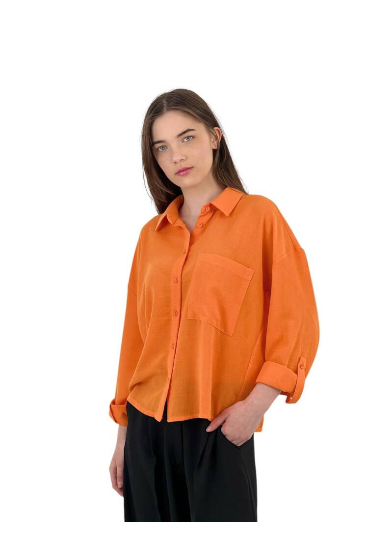 Oversize Linen Shirt