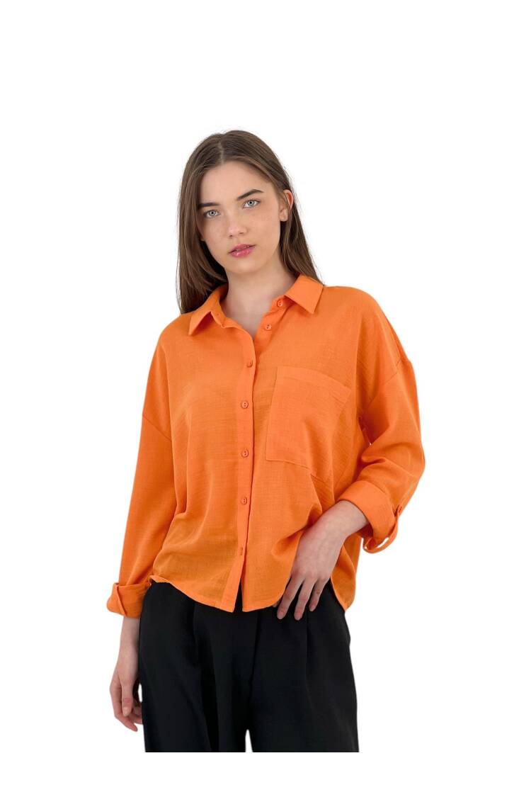Oversize Linen Shirt