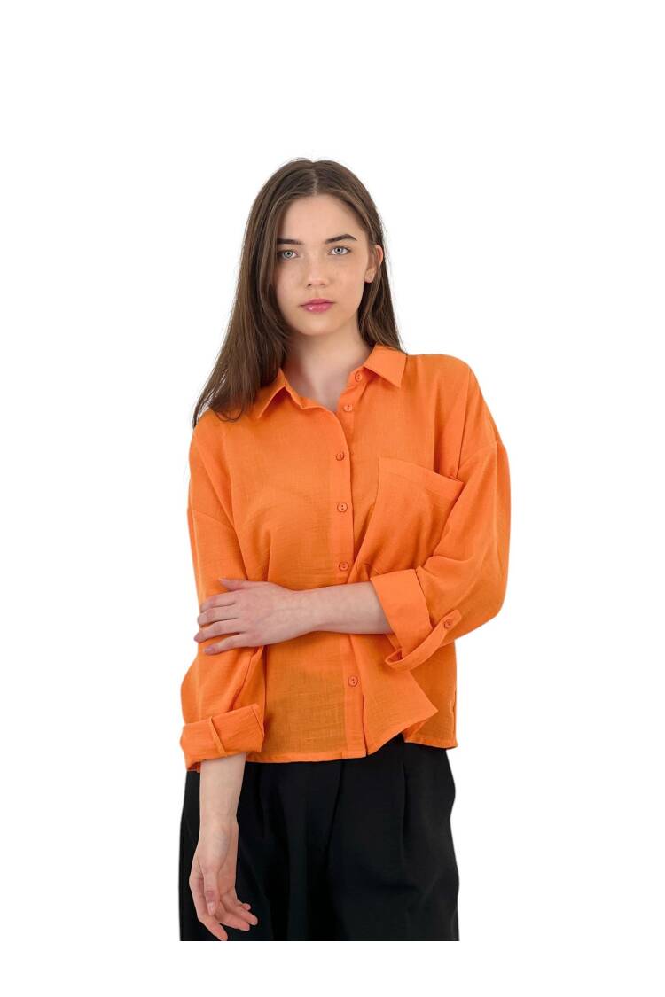 Oversize Linen Shirt