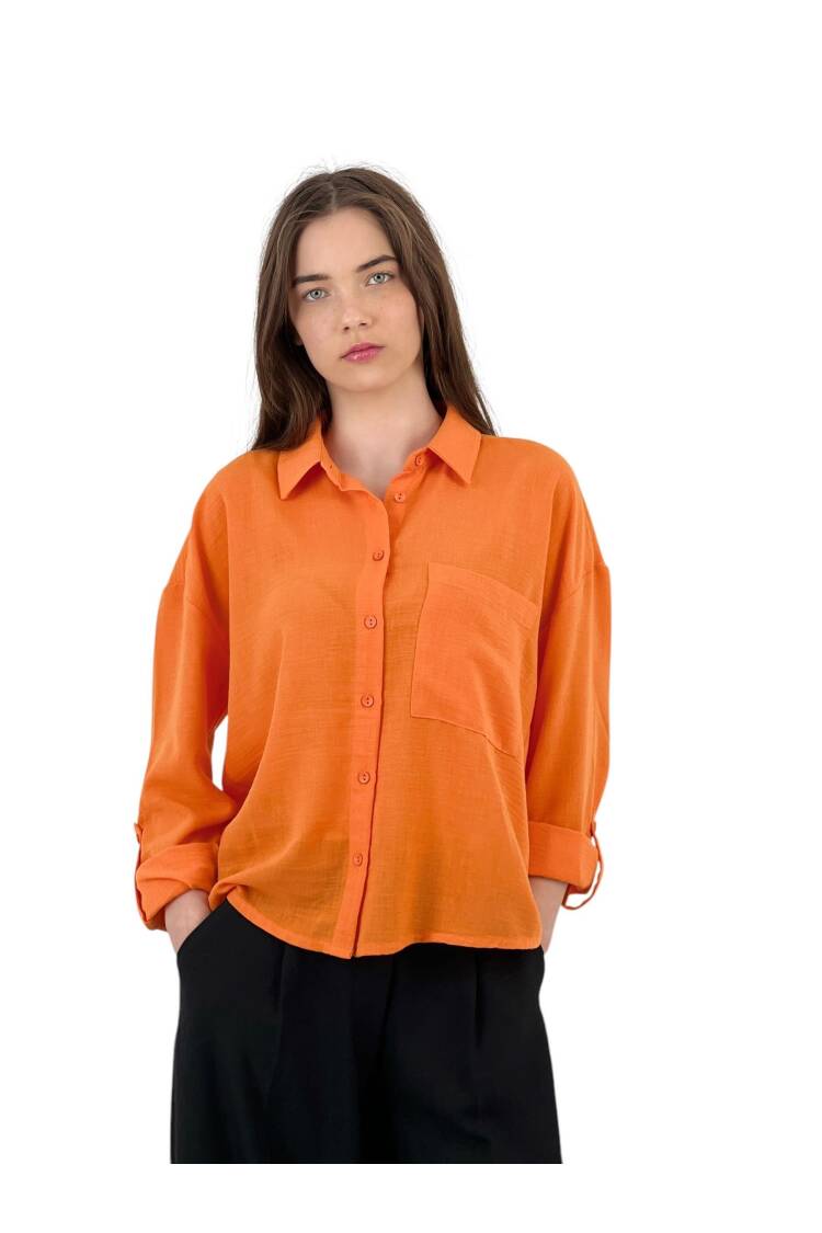 Oversize Linen Shirt
