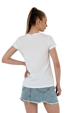 Gamer Printed Short Sleeve SummerT-Shirt - MISS POEM - Globality Store - Women Clothes Wholesale Turkey