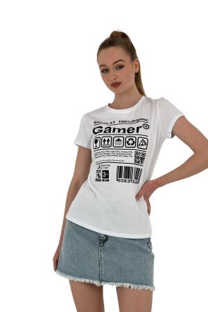 Gamer Printed Short Sleeve SummerT-Shirt