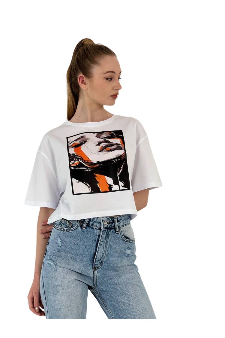 Art Printed Women's T-Shirt