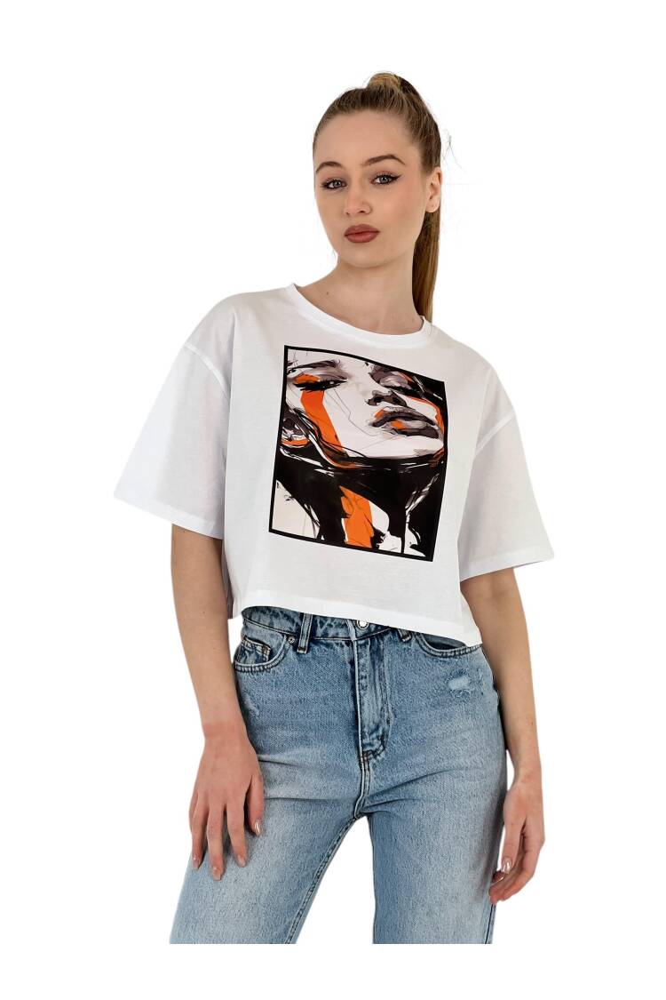 Art Printed Women's T-Shirt
