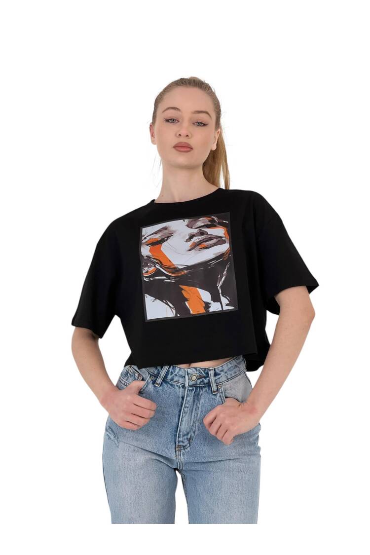 Art Printed Women's T-Shirt
