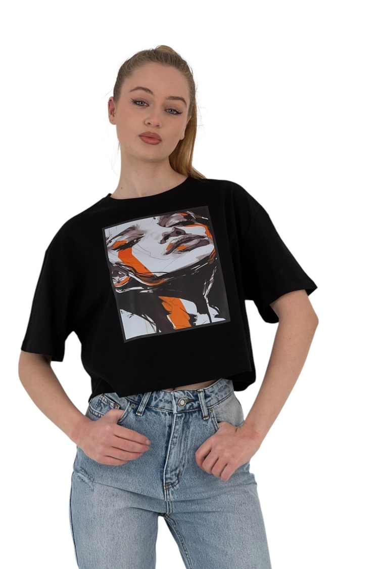 Art Printed Women's T-Shirt