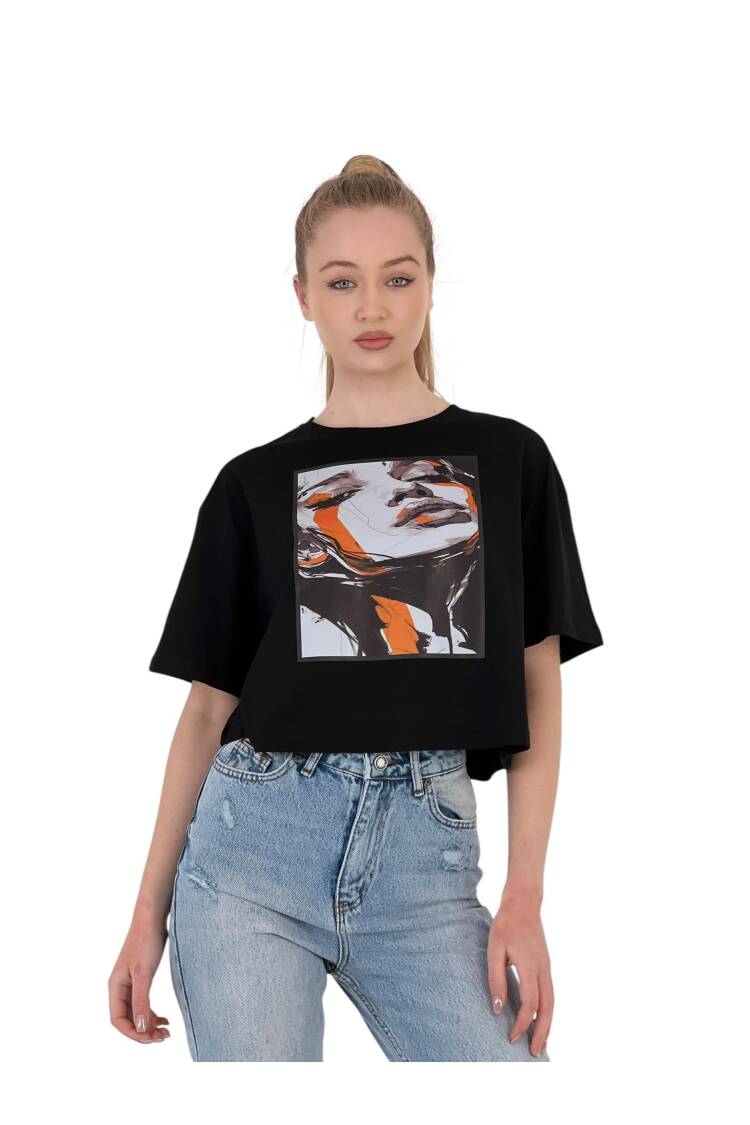 Art Printed Women's T-Shirt
