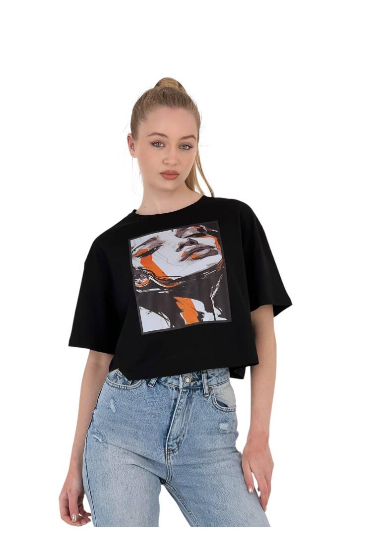 Art Printed Women's T-Shirt