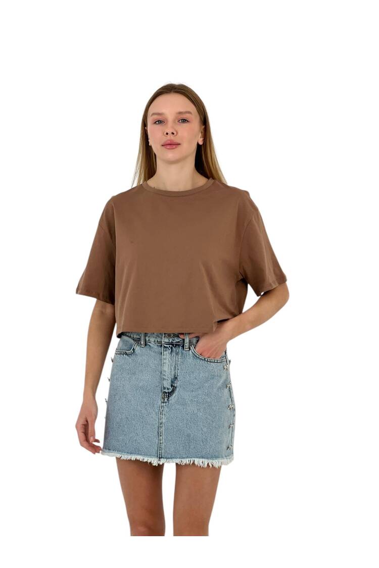 T-Shirts - MISS POEM - Globality Store - Women Clothes Wholesale Turkey
