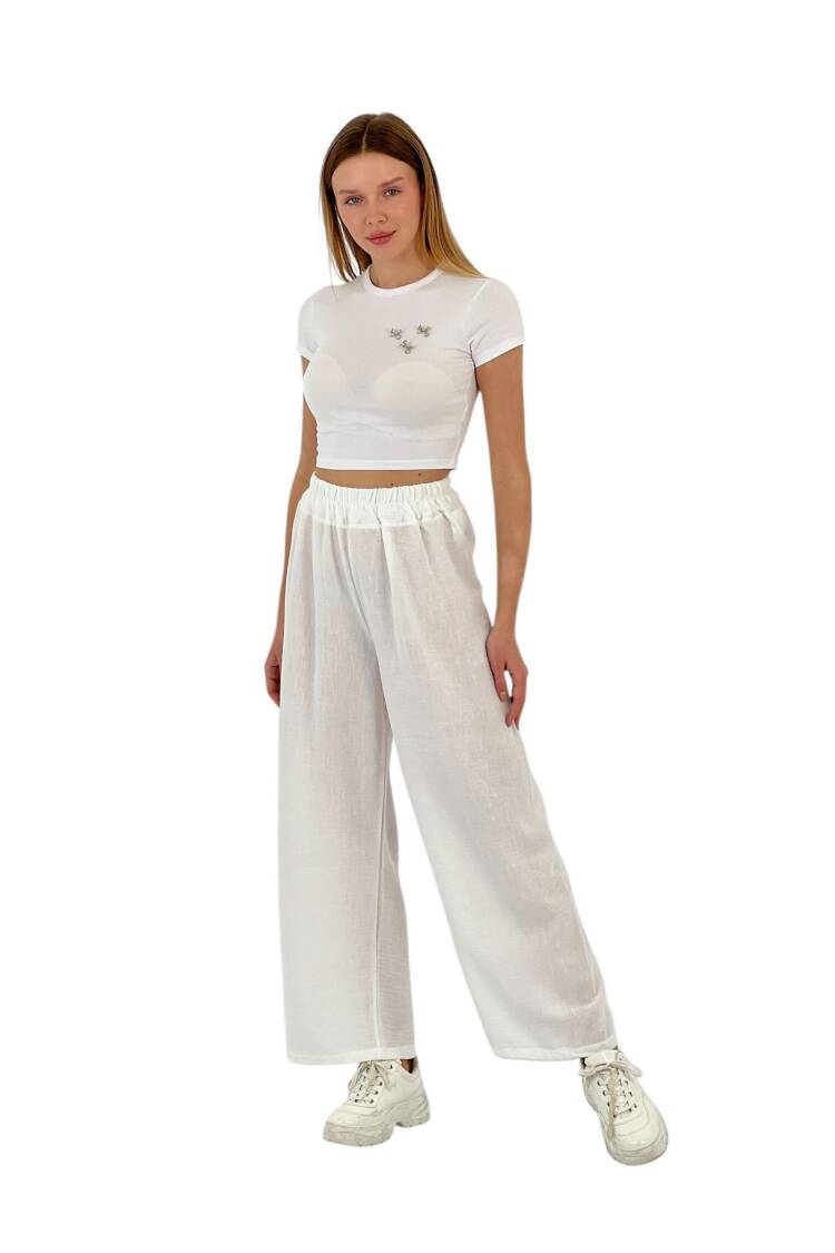 Plain Linen Loose Hanger.