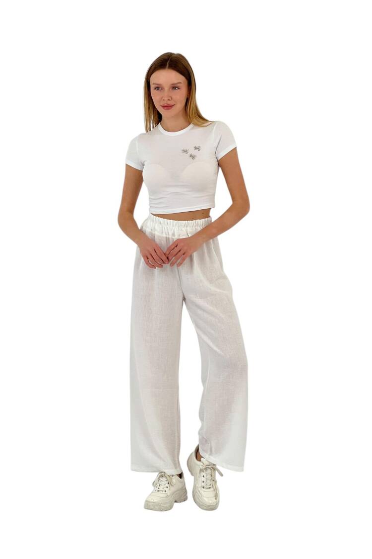 Plain Linen Loose Hanger. - MISS POEM - Globality Store - Women Clothes Wholesale Turkey