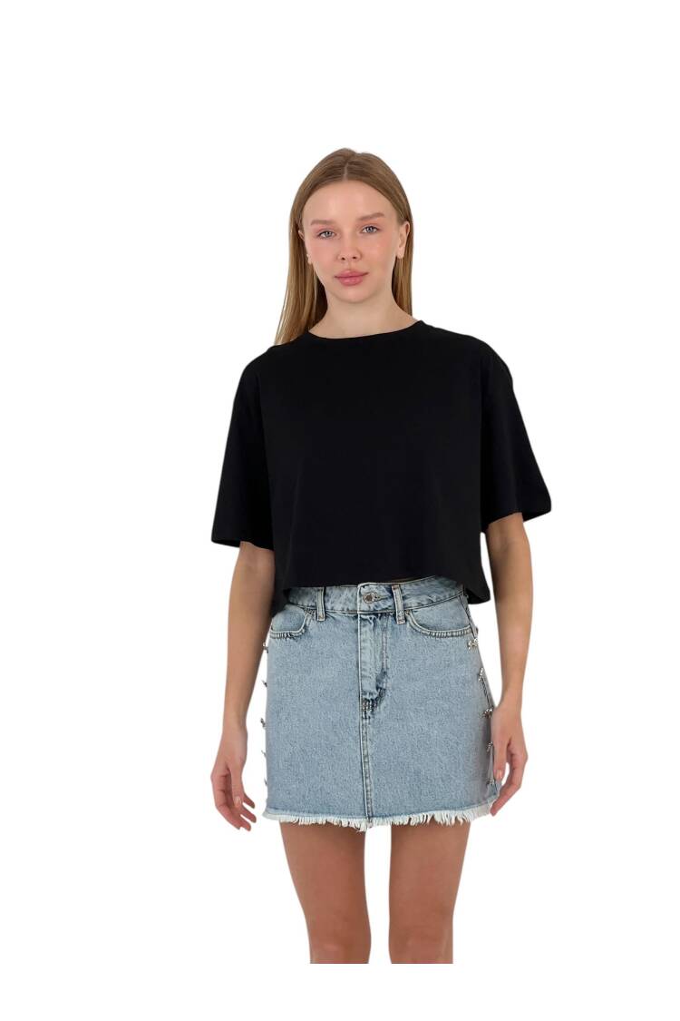 T-Shirts - MISS POEM - Globality Store - Women Clothes Wholesale Turkey