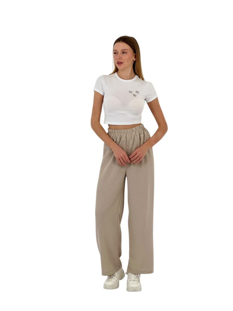 Plain Linen Loose Hanger.