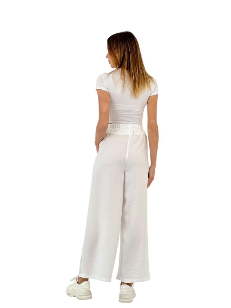 Wide Leg Belted Pants